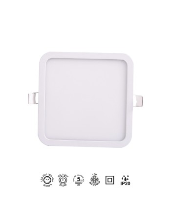 SAONA * DOWNLIGHT LED CUADRADO - 24W - 3000K